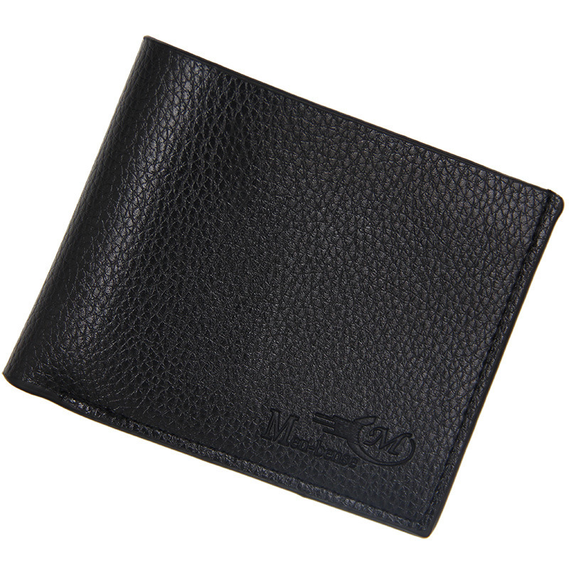  Cheap Street Vendor Wallet for Men, Horizontal Style, Zippered Coin Purse, Multifunctional Card Holder, Short Wallet