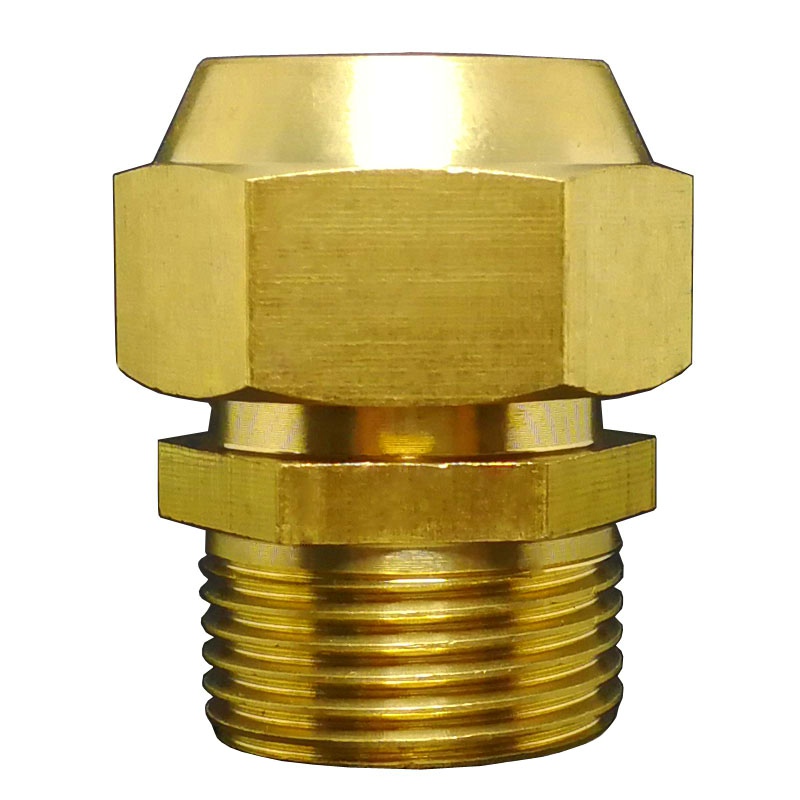 Copper flared joint straight through elbow bell mouth copper pipe refrigeration accessories 6 8