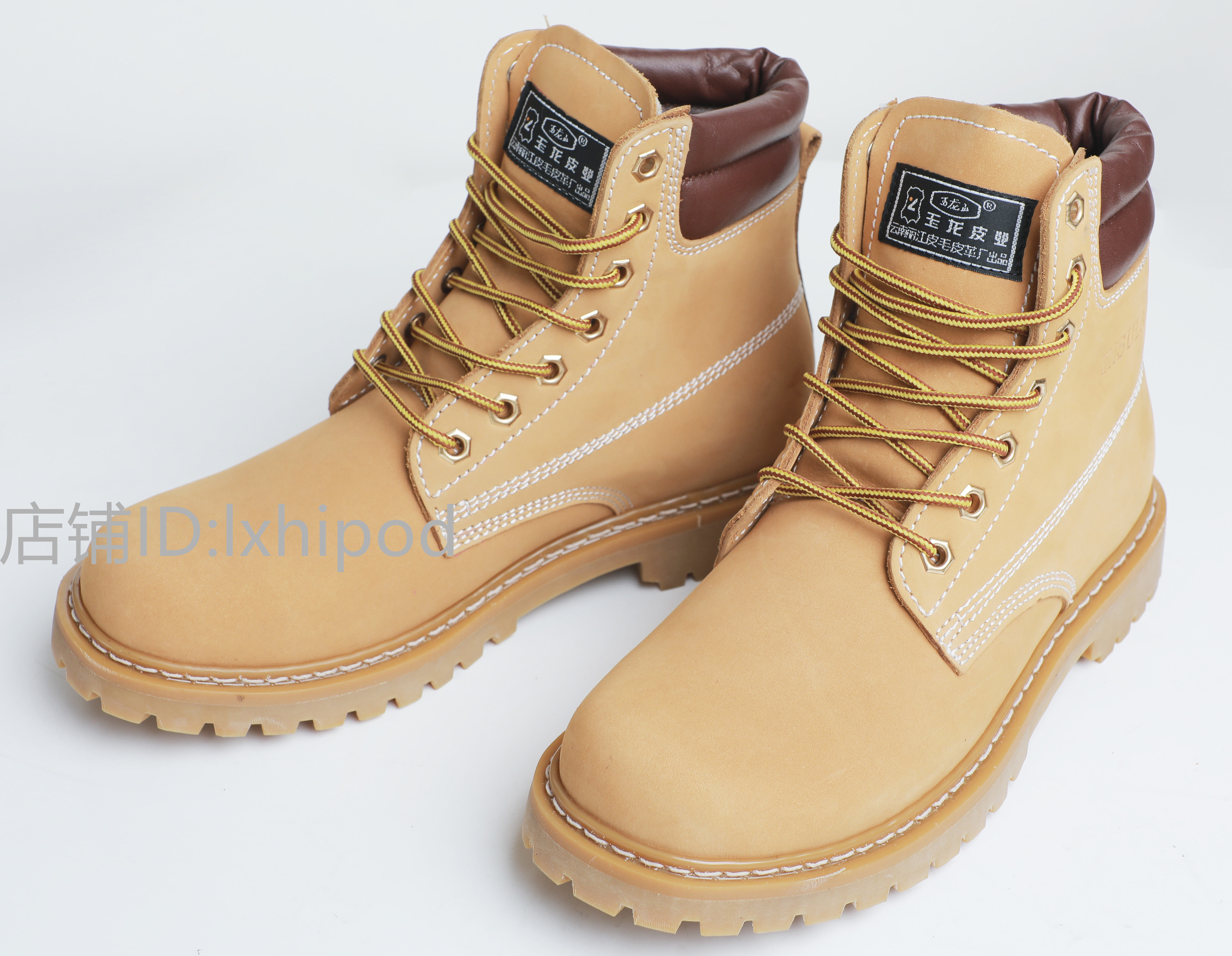 Lijiang Jade Dragon Leather Shoes -2018 Years New-Rhubarb Boots-Outdoor Tooling Shoes-Bull Leather Boots-male-female-student