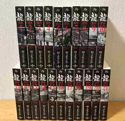 日版订◇龙◇全21卷◇村上纪香漫画文库判龍-RON-