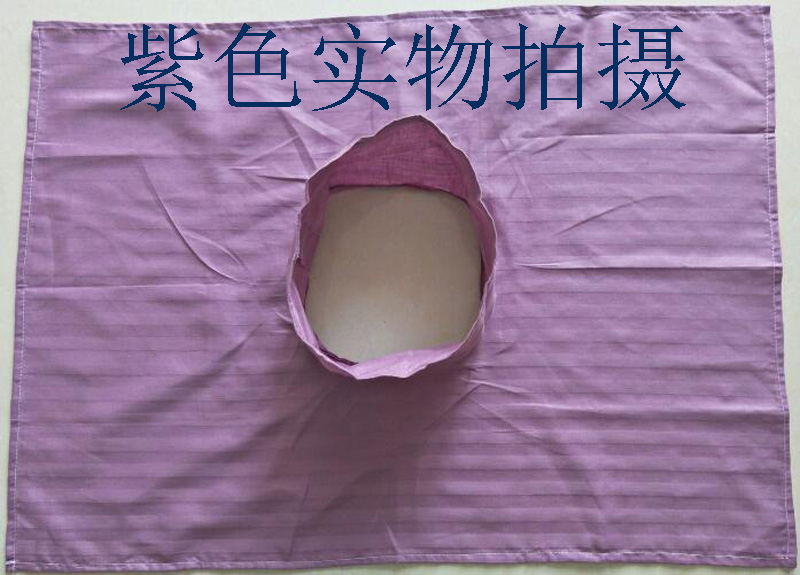 Beauty salon cotton giường lỗ khăn vuông khăn massage tấm massage với lỗ khăn lau cotton không dùng một lần có thể được tùy chỉnh