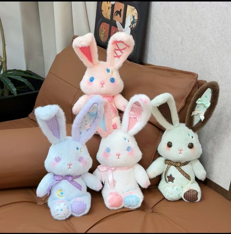 Hugable Furry Ball Original Zodiac Rabbit Plush Toy Doll Cute Girl Birthday Gift Doll