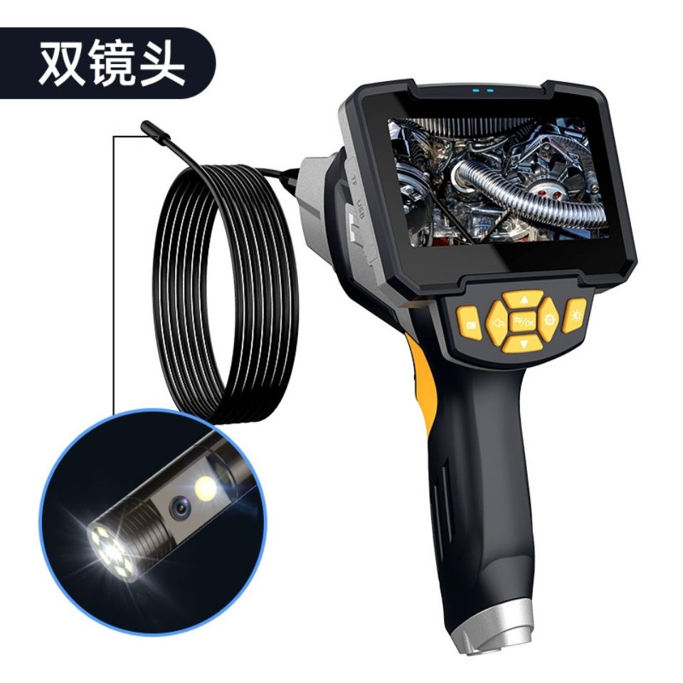 New product industrial pipeline endoscope can be turned to hand-held portable endoscope HD 1080 waterproof endoscope