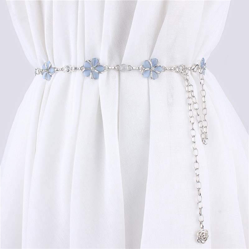 Skirt Waist Chain Thin Belt Women's Decorative Fashion Sweater Dress Shirt Summer Korean Style Versatile Metal Chain Skirt Waist Chain Thin Belt Women's Decorative Fashion Sweater Dress Shirt Summer Korean Style Versatile Metal Chain