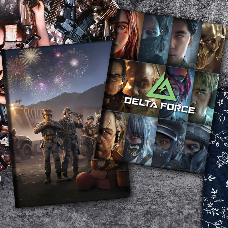 Delta Operation Huawei Tablet Case Matepad 11.5S Protective Cover Family Portrait Air12 Honor 20 Weilong Pro 10.8inch M6 Shell Se11 Unnamed 12.2 Suitable for Vivo Oppo