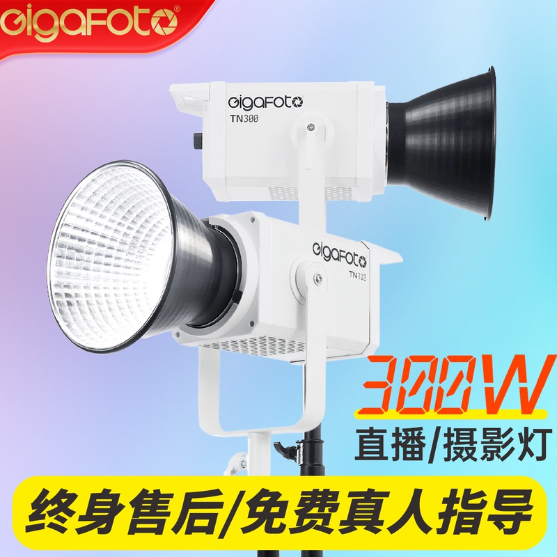Gigabit 300W Professional Fill Light for Streamers, Dedicated for Photography, Deep Soft Light for Clothing, Portrait, and Video, Always-On Light Gigabit 300W Professional Fill Light for Streamers, Dedicated for Photography, Deep Soft Light for Clothing, Portrait, and Video, Always-On Light