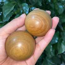 Green sandalwood hand-held ball fragrant green sandalwood fitness handball health ball rehabilitation exercise training ball for the elderly