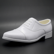  Three-joint 20 white leather shoes mens pointed leather business formal wedding shoes