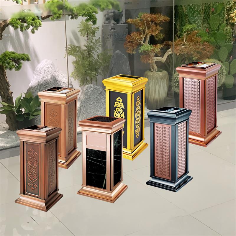 Rose Gold Ashtray ashtray ash tank Royal Southern Royal Towel Bucket