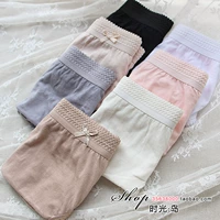 Xuất khẩu ngoại thương sang châu Âu và Hoa Kỳ Quần lót nữ tam giác bằng vải cotton cao eo cỡ lớn gói vải cotton hông giữa và mỏng quần lót nam