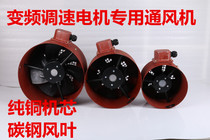 Variable frequency fan blade explosion-proof fan G63 variable frequency fan Variable frequency motor speed control fan cooling fan