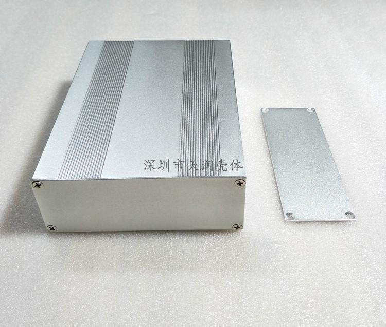 54*145-200mm power supply aluminum extrusion material aluminum shell video converter aluminum box aluminum shell DIY aluminum shell