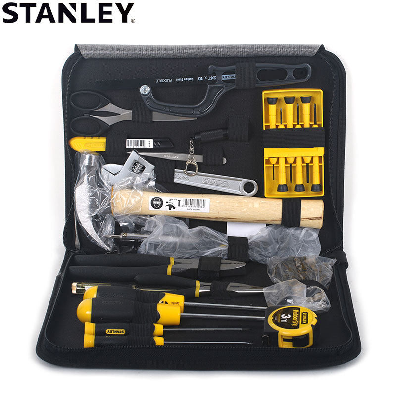 Stanley 18 piece set universal hand tool kit 90-597-23 charged soldering iron tool kit hardware repair