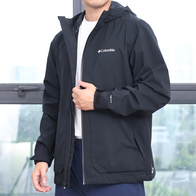 Columbia Columbia Jacket Men's 26 Spring/Summer New Sports Waterproof Hooded Jacket We0505