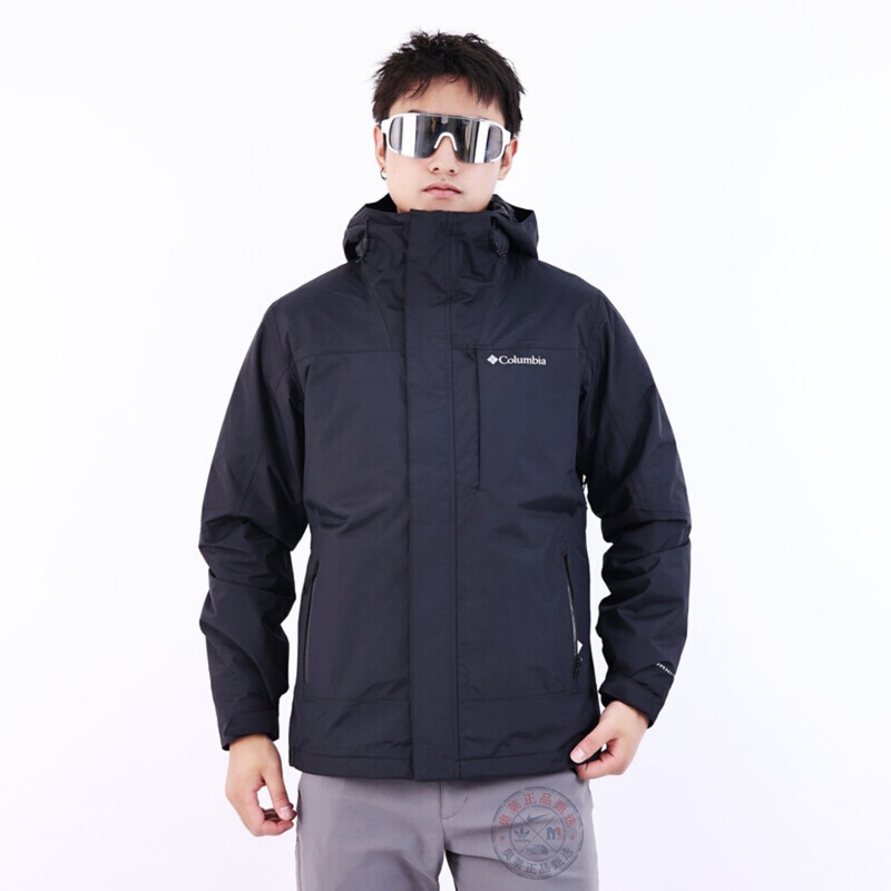 Columbia 3-in-1 Men's Outdoor Jacket with Fleece Lining, Waterproof and Breathable, Model Xe5220