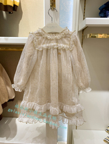 TeenieWeenie Childrens Clothing Counter Domestic 22 Years Spring Girls Dress OW221154D