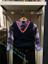 Clothing love childrens clothing counter Domestic 2020 spring boys knitted sweater vest vest VKA1201A