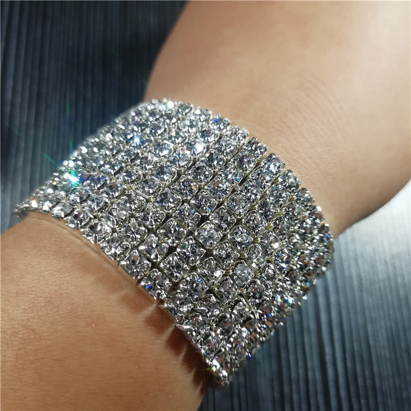 Châu Âu và Hoa Kỳ, Hàn Quốc, zircon, rhinestone, pha lê, cường điệu, vòng đeo tay màu đỏ, nữ rộng phiên bản Hàn Quốc, sinh viên đơn giản, hipster hoang dã