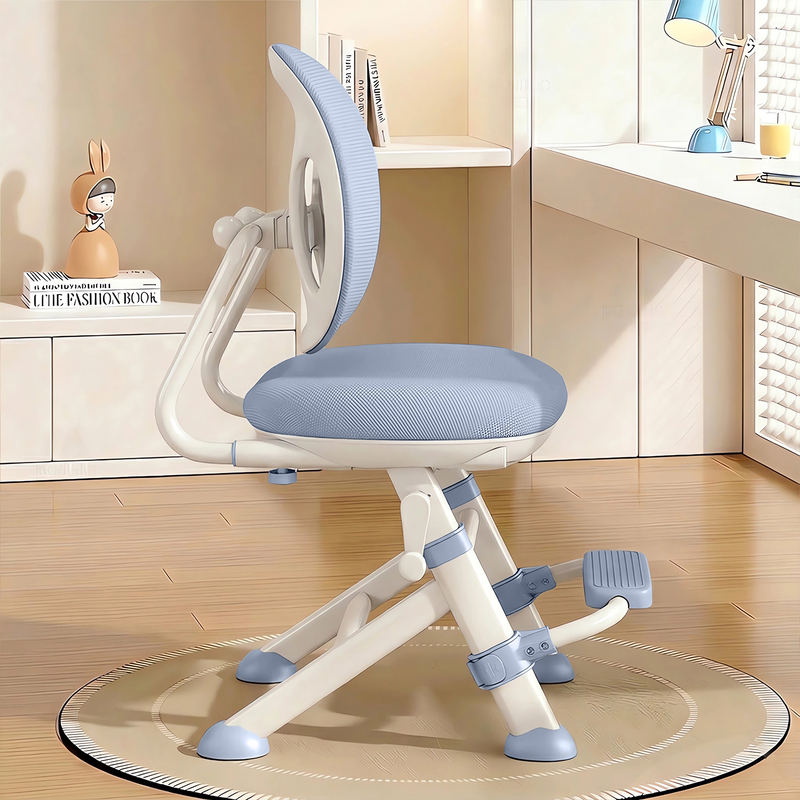 Children's Learning Chair, Special Chair for Primary School Students to Write On, Adjustable Height, Backrest Chair, Home Desk Chair, Stool