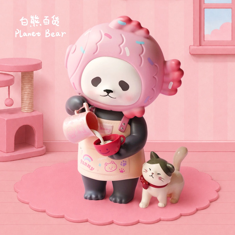 White Bear Department Store|Barista Panny303% Panny at Cat Cafe Collectible Figure Big Doll Birthday Gift White Bear Department Store|Barista Panny303% Panny at Cat Cafe Collectible Figure Big Doll Birthday Gift
