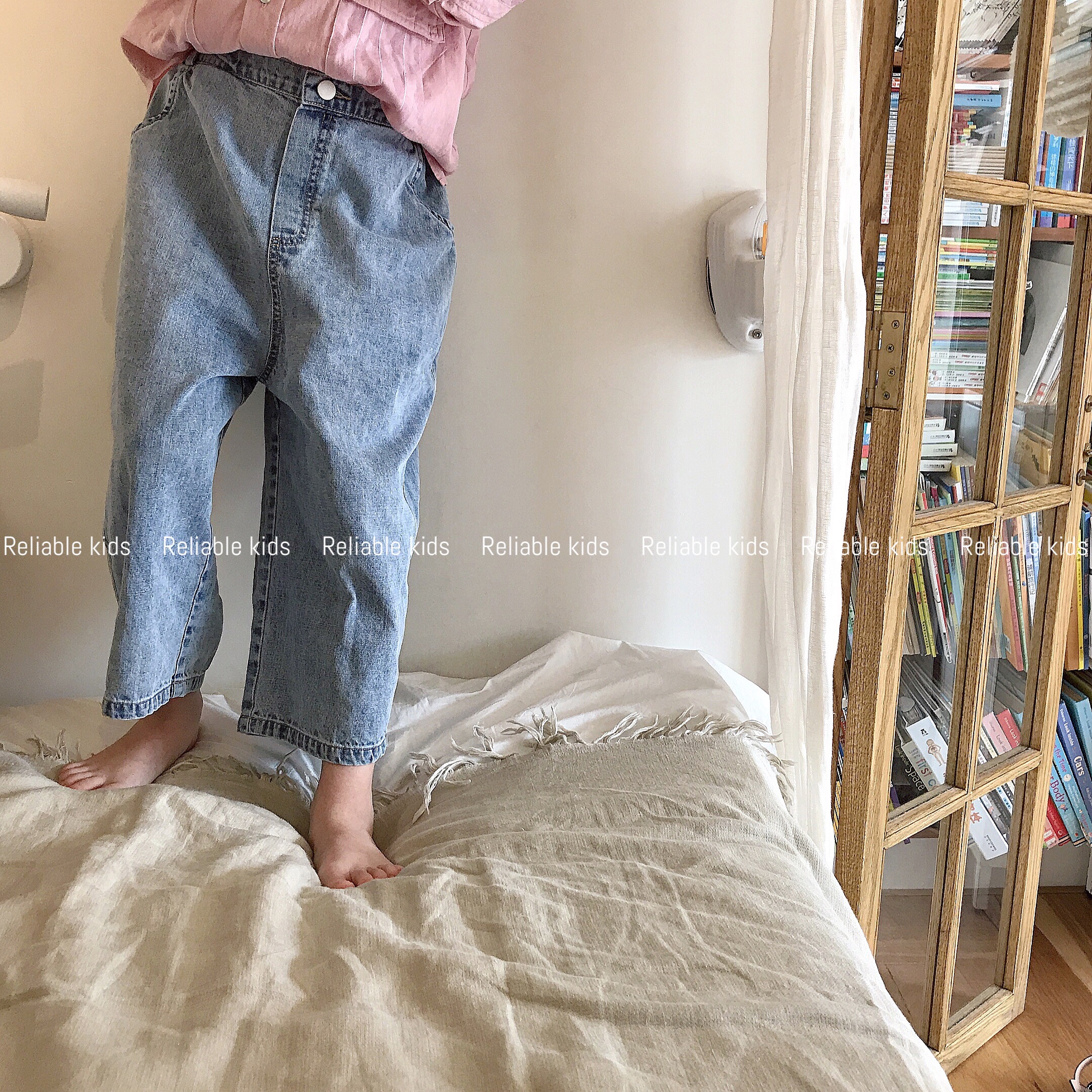 ┖Reliable Kids┑High Quality Chao Ocean B into a light-colored simple jeans recommended