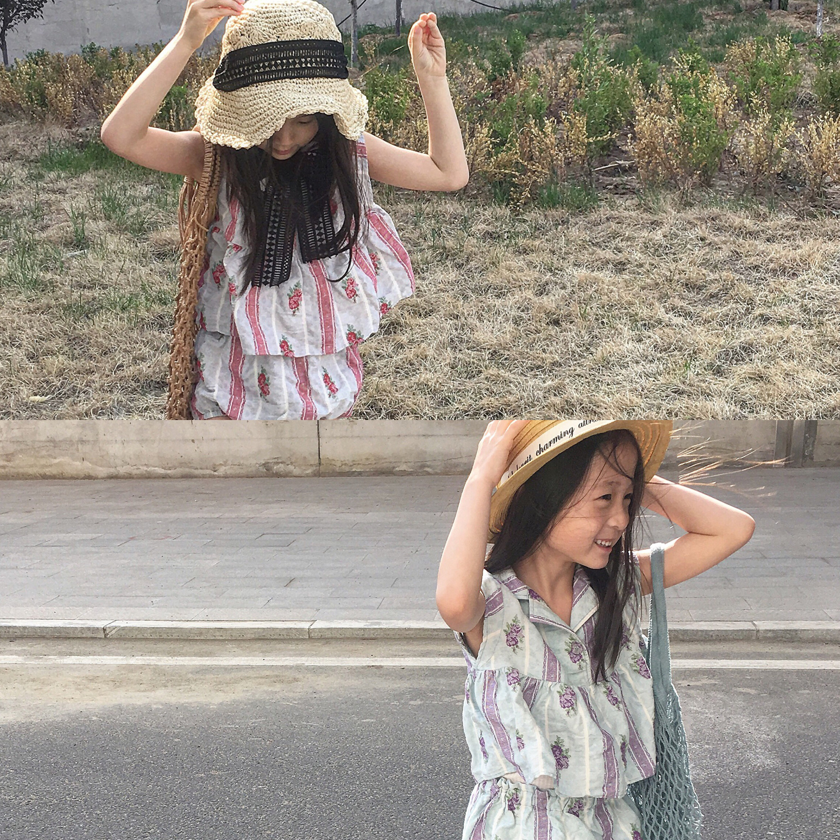 Exclusive Customised Full Cotton Embroidered Flowers Tiloom Striped Retro Suit Limited by Abel Reiabel ki d