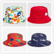 Spot British Next childrens clothing boy baby boy red dinosaur car fisherman hat sun hat sun hat hat