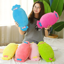 Plush toy candy hand warmer pillow office nap pillow students lying down sleeping pillow hand warmer pillow gift girl