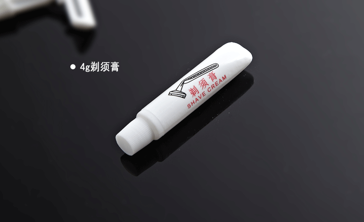 Tùy chỉnh khách sạn cung cấp tắm khách sạn dùng một lần dao cạo râu cạo râu kem cạo râu du lịch ngoài trời hướng dẫn sử dụng dao cạo - Rửa sạch / Chăm sóc vật tư dụng cụ chiết mỹ phẩm
