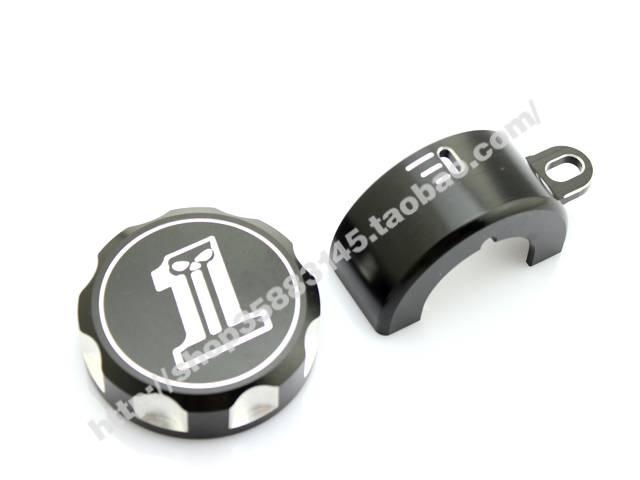 Applicable Harley XL883 XL1200 X48 X48 rear brake pump cover oil cup lid 1 word 2004-13 years