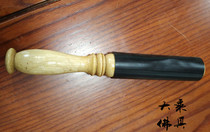 Mahayana Buddha Taiwan Tongqing Hammer 7 inch-30 inch Tongqing accessories solid wood copper Mallet device knot Buddhist supplies