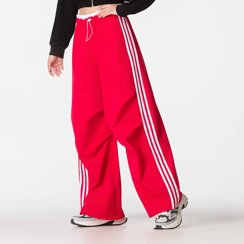 Adidas Adidas Women's Loose Straight Breathable Banana Wide-Leg Pants Kz4195 Kz4222 Adidas Adidas Women's Loose Straight Breathable Banana Wide-Leg Pants Kz4195 Kz4222