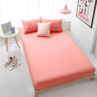 Được trang bị 1,5m 1.8m một mảnh giường rắn màu bông bông bedspread Simmons nệm bảo vệ - Trang bị Covers Ga phủ giường là gì