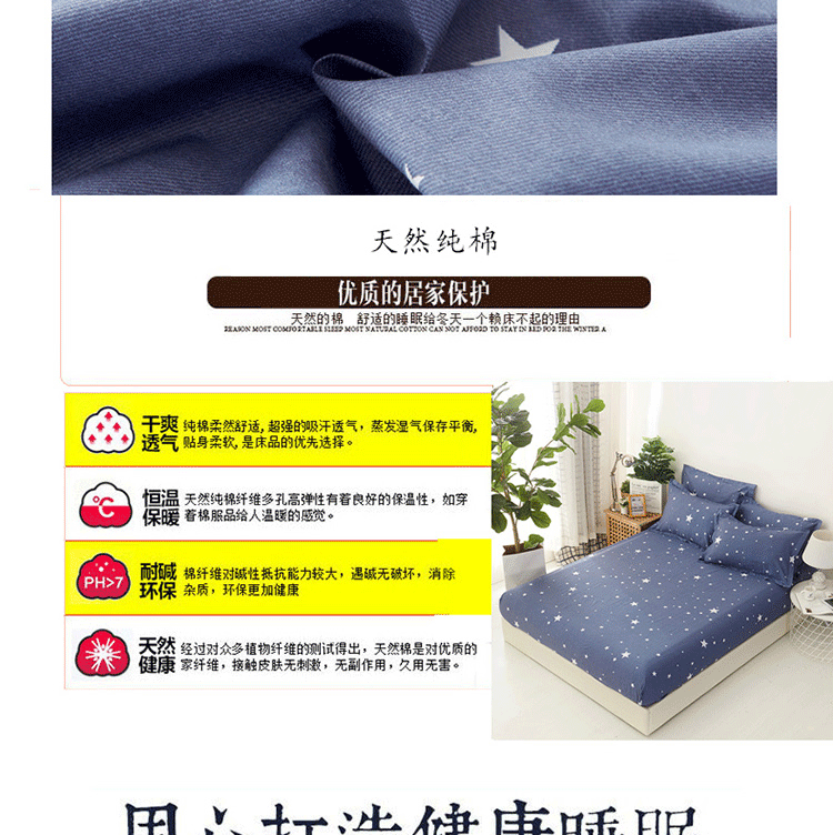 Khăn trải giường Được trang bị nệm bao gồm một mảnh duy nhất của bông bông 1.8m 1,5m giường nệm có thể tùy biến mỏng mat bảo vệ - Trang bị Covers Ga phủ giường Everon
