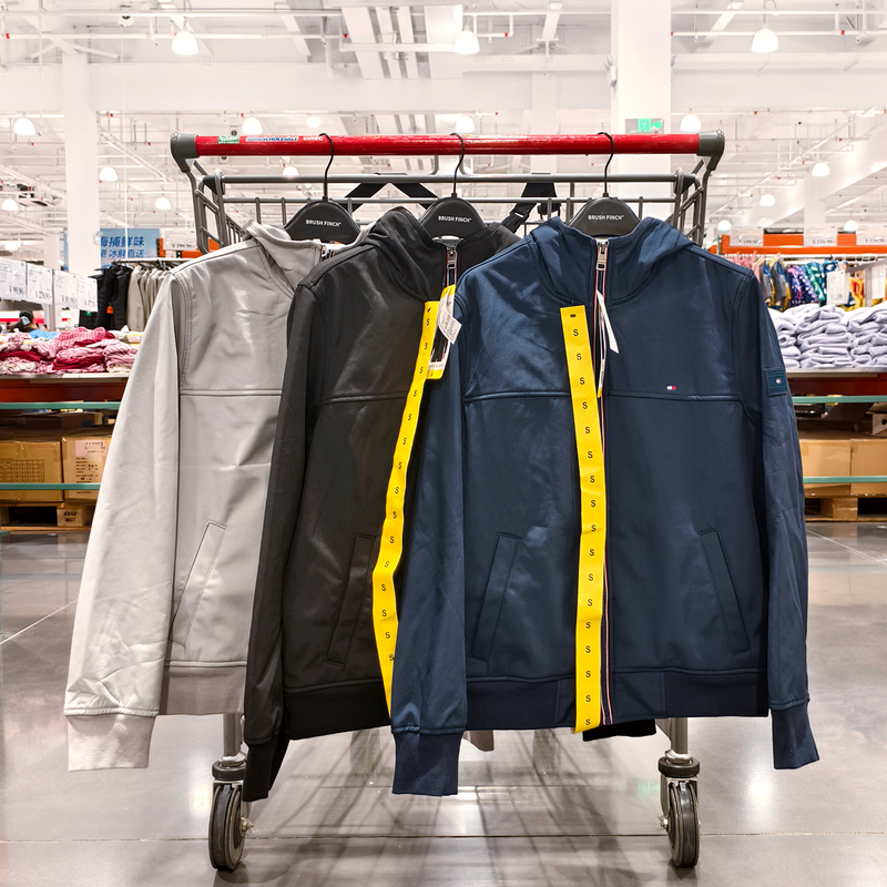 Authentic Tommy Hilfiger Men's Softshell Jacket, New Model with Hood, Windproof and Warm Jacket Authentic Tommy Hilfiger Men's Softshell Jacket, New Model with Hood, Windproof and Warm Jacket