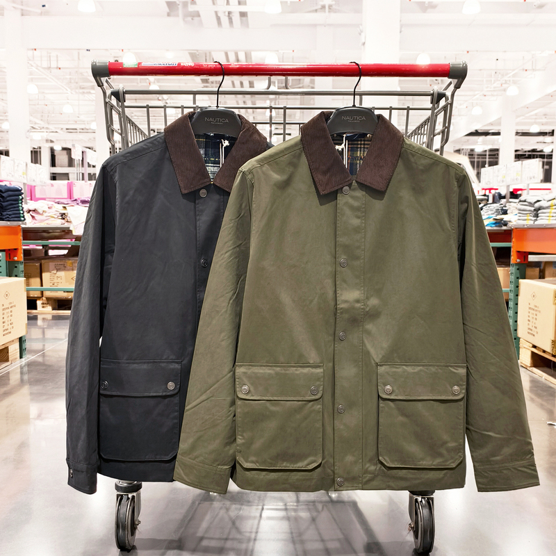 Costco Tailor Vintage Men's Hunting Jacket Spring and Autumn New Workwear Style Casual Jacket