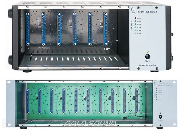 Rupert Neve 500 Series Rack R6 R10 Power Box Giving Domestic Cabinet Side Plate Frame