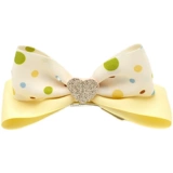 Желтый детский аксессуар для волос, трехмерная детская заколка для волос с бантиком, тренд сезона