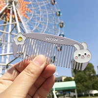 Маленький белый кролик-фиолетовый