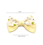 Желтый детский аксессуар для волос, трехмерная детская заколка для волос с бантиком, тренд сезона