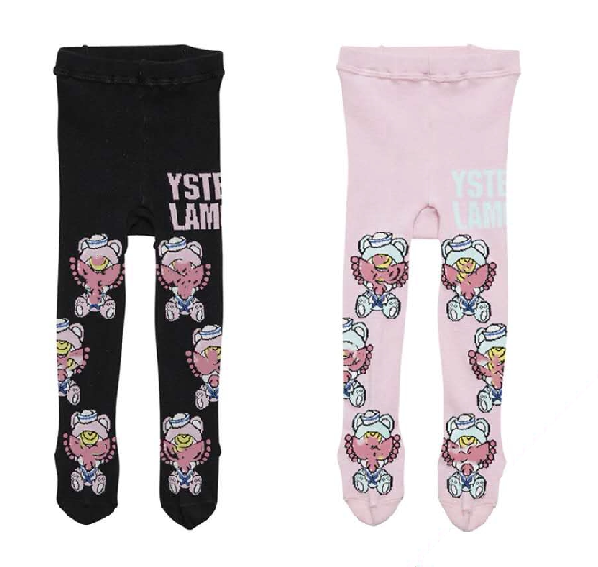 High-end Customised Black Ultra Pacifier Sailor Teddy Pants Socks Japan Child Tide Cards for Pants Socks