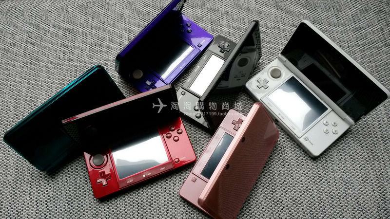 Phiên bản tiếng Nhật gốc của Nintendo 3DSLL trò chơi máy nứt A9HL B9 phiên bản MỸ 3DS cầm tay thẻ miễn phí cầm tay trò chơi máy chơi game 4 nút cầm tay