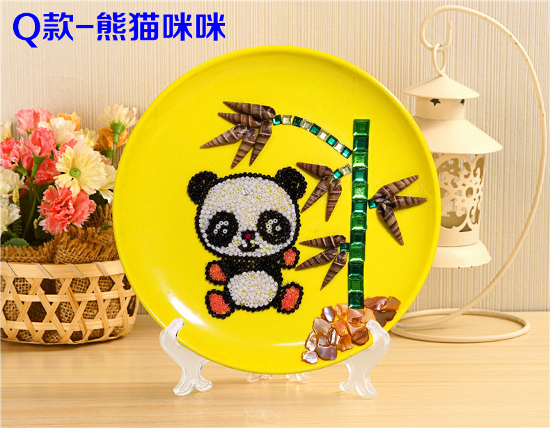 Vỏ sơn handmade mẫu giáo diy sinh vật biển đồ trang trí sáng tạo dán trẻ em chất liệu gói làm ốc xà cừ