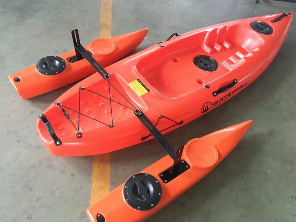 [USD 142.41] Factory Export Single Person Kayak Hardboat Plastic Boat