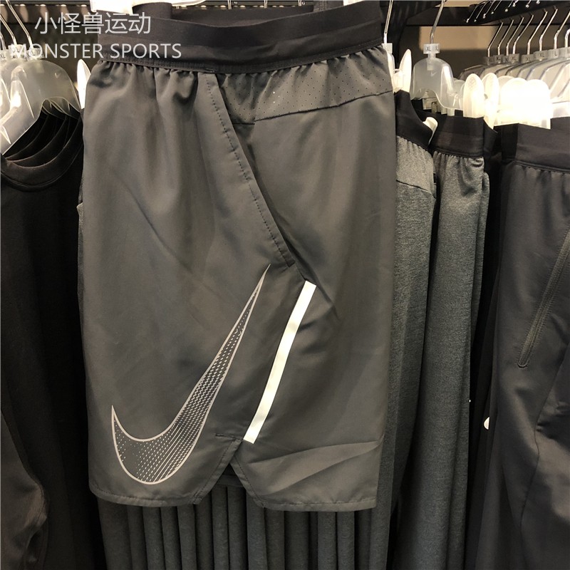 Quần short thể thao Nike / Nike nam dệt thoải mái thoáng khí chạy bộ 899499-010-063-206 - Quần thể thao quần short nam the thao