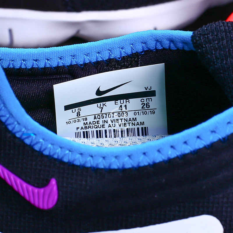 Giày nam và nữ chân trần Nike / Nike Giày chạy thoải mái MIỄN PHÍ AQ5707-001-002-003 AQ5708 - Giày chạy bộ giày thể thao