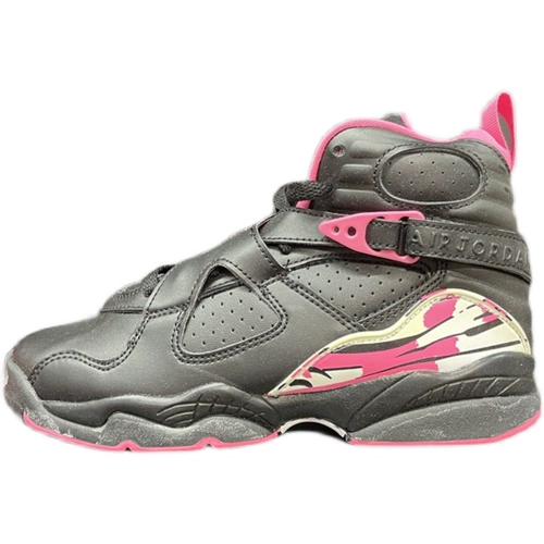 JORDAN AJ8 Black Powder Женская ретро -баскетбольная обувь 580528