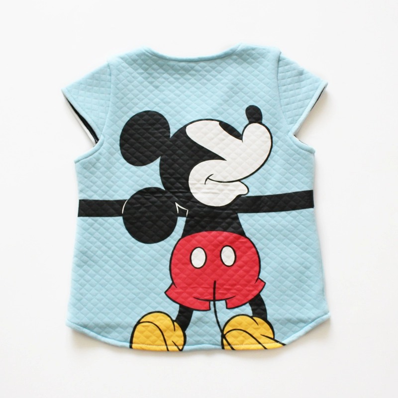 Áo vest cho bé trai mùa thu / đông Các bé gái mặc quần cotton cotton ấm áp mặc vest 1-5 tuổi