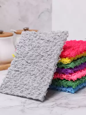 Korea imported KA YOUNG light rag dish towel brush bowl cloth durable kitchen dish brush scrub scrub 2p