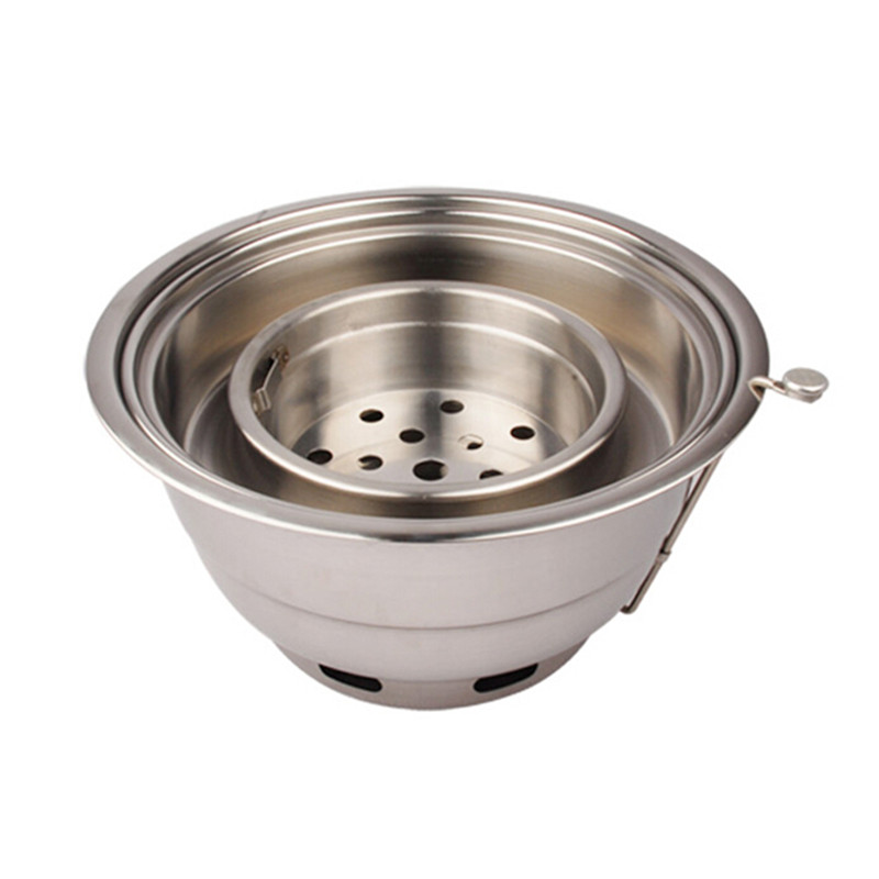 Outdoor oven for commercial inlaid carbon oven for smoke discharge stainless steel carbon oven